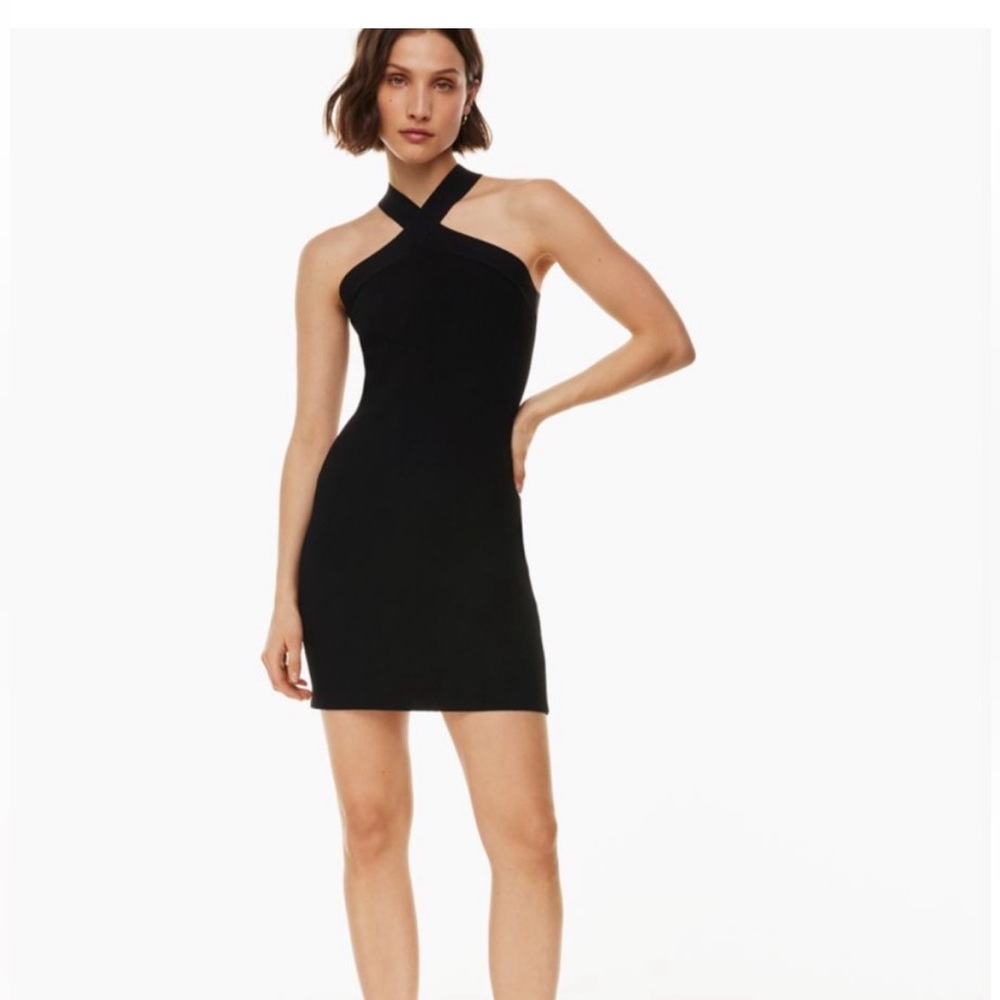 NEW! Babaton Scult Knit Cross Dress